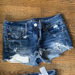 Cut off shorts denim